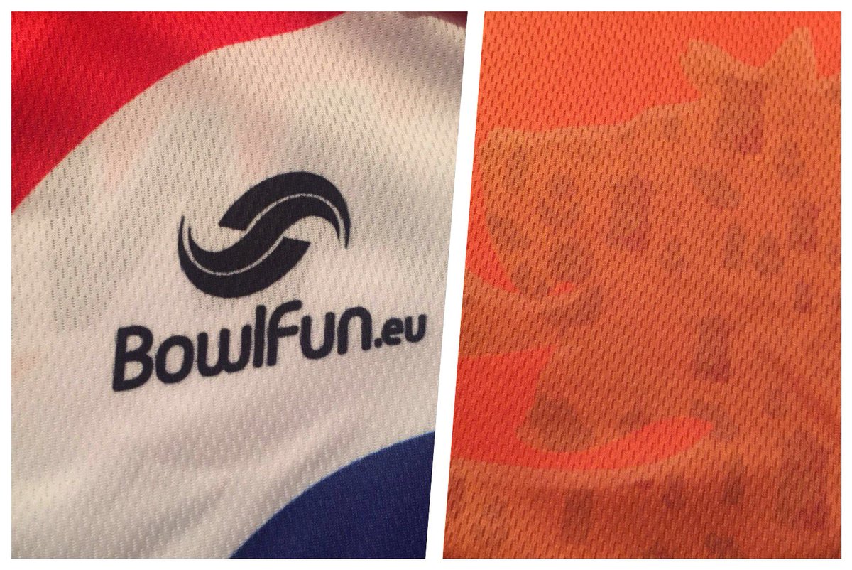 TeamNLbowling's tweet photo. Zaterdag spelen onze dames in Eindhoven tegen België. In spiksplinternieuwe shirts! Hier alvast een sneak peak: 👀 https://t.co/PKPqgTVkMO