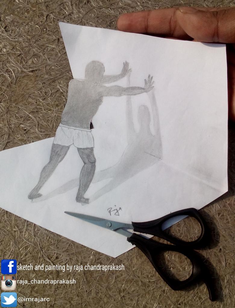 imrajarc's tweet photo. #3D effect #shadows by @imrajarc https://t.co/9dTw00yrOM