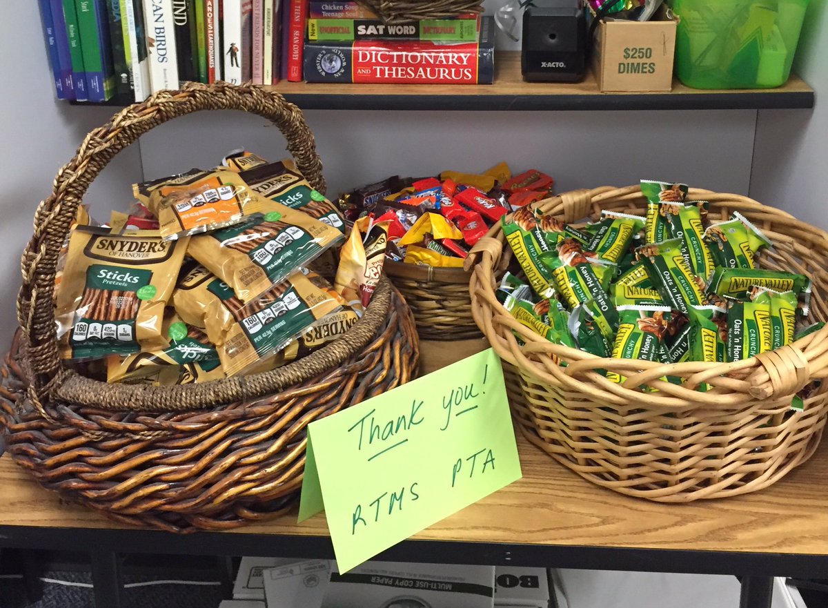 Testing treats for terrific teachers!