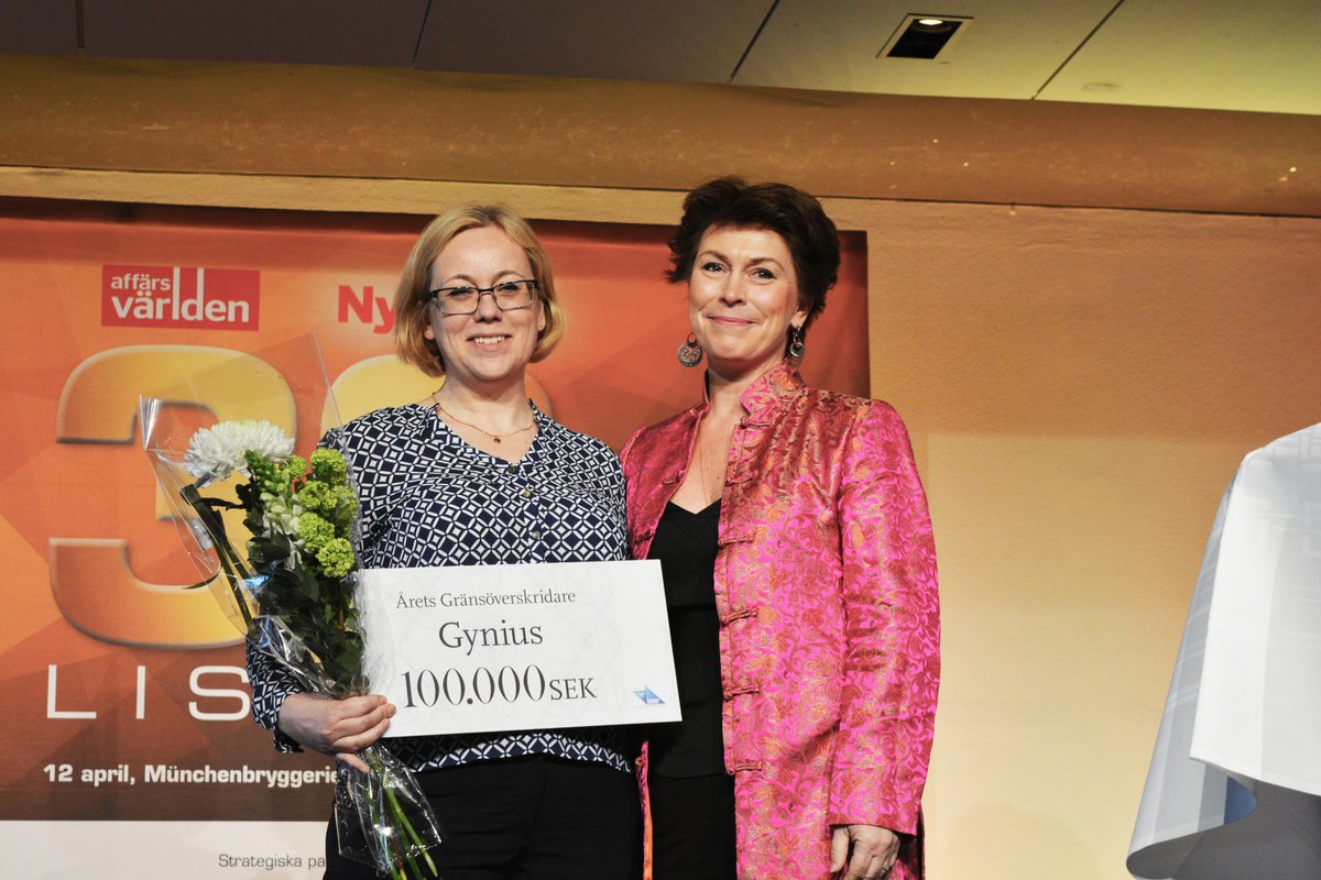 BusinessSweden's tweet photo. Stort grattis till Gynius som igår vann "Årets Gränsöverskridare" @33_listan @BusinessSweden @The_Gynocular https://t.co/ENvfTpQSSh