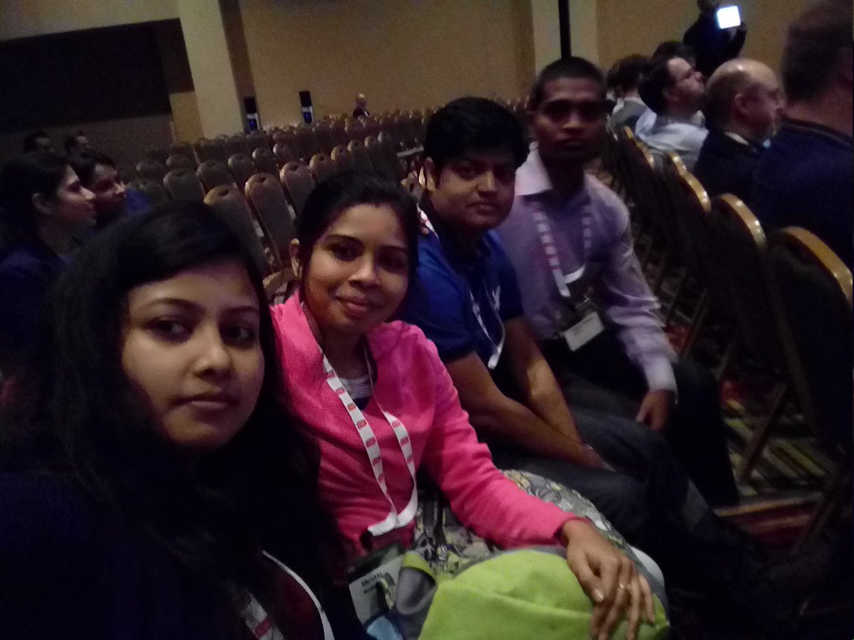 shruthidarsi's tweet photo. Together... #GscTechcom2016 @ marriot https://t.co/L8HJiZ0MSw