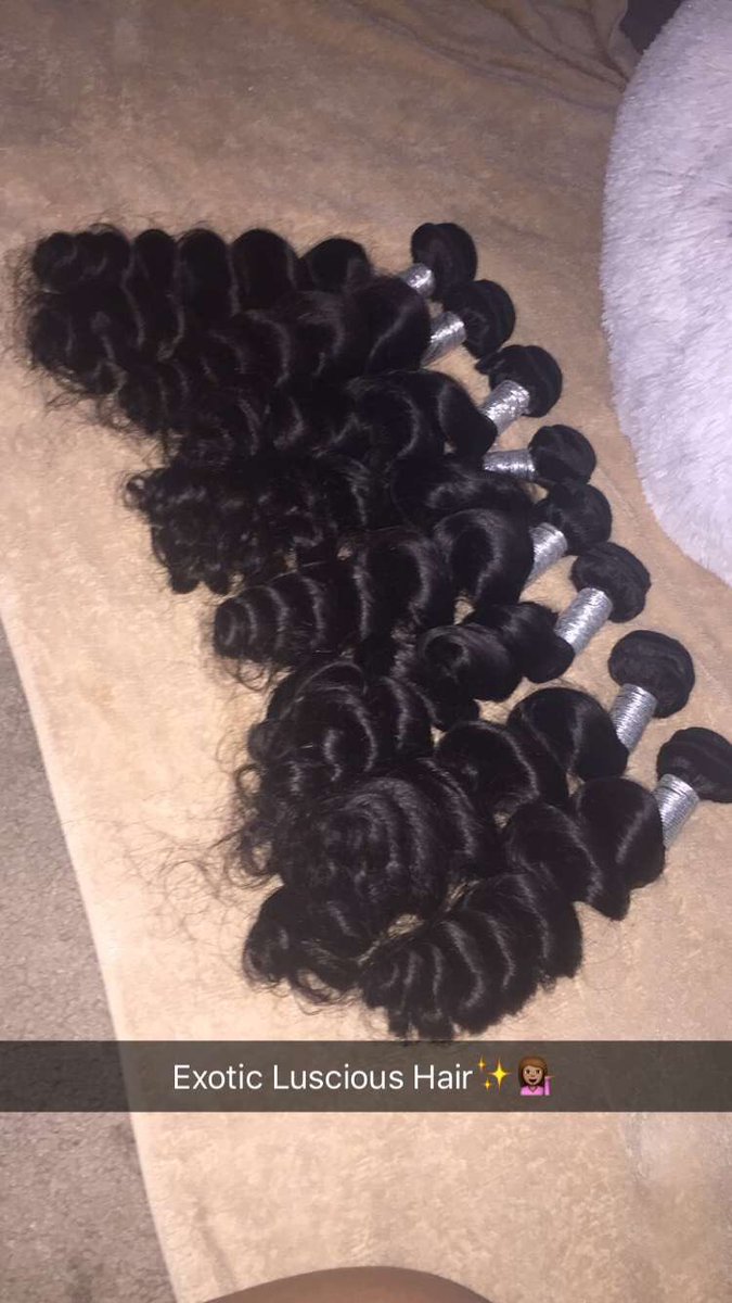 ExoticLuscious's tweet photo. Exotic Luscious Hair ✨🔑 any 3 bundles up to 24" only $200 https://t.co/xKBIxHQfZU