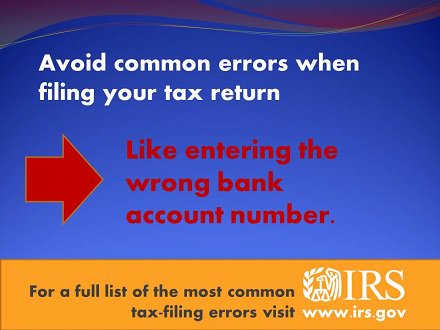 IRSnews's tweet photo. Avoid errors: File an accurate #tax return https://t.co/ZYJRy7IDmL #IRS #IRSTaxTip https://t.co/rq0G8GKCal