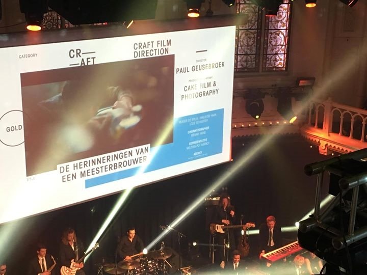 Nagenieten. 2 x goud en 1 x Brons voor de Brand Dubbelbock commercial @ADCN. #trots #creativiteit