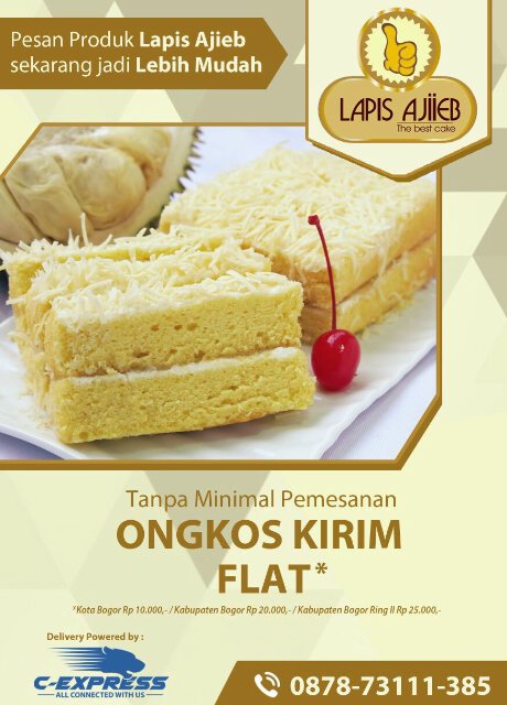 Delivery order by Cexpress tarif flat 10rb bgr kota@24JAM_Iklan <a href="/IklanBandel/">Gratis Pasang Iklan</a> <a href="/kulinerBGR/">Kuliner Bogor</a> <a href="/HaloBogor/">Halo Bogor</a> <a href="/IklanApaAjaAda/">IklanApaAjaAda</a>