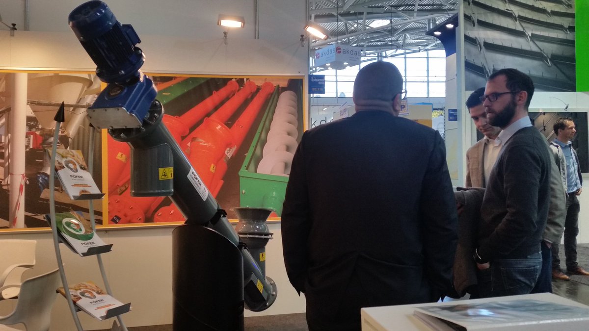 POFERSRL's tweet image. Busy #bauma day ... come visit us at #Pofer in hallB2 stand 116!