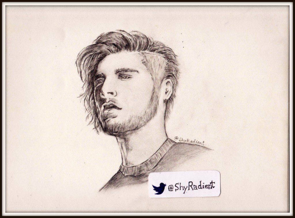 ShyRadient's tweet image. @zaynmalik  
You are my idol,u are my inspiration,u are my everything.  ❗❗ 
zayn, I hope you like my drawing 😻 🙈