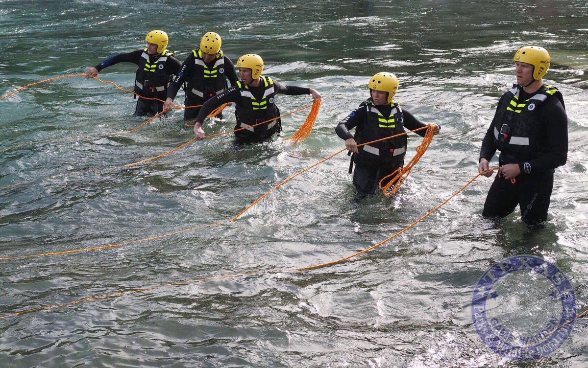 TexasGameWarden's tweet photo. Each #TxCadet goes through swift water training while in the academy. https://t.co/RyYMCgrT3b