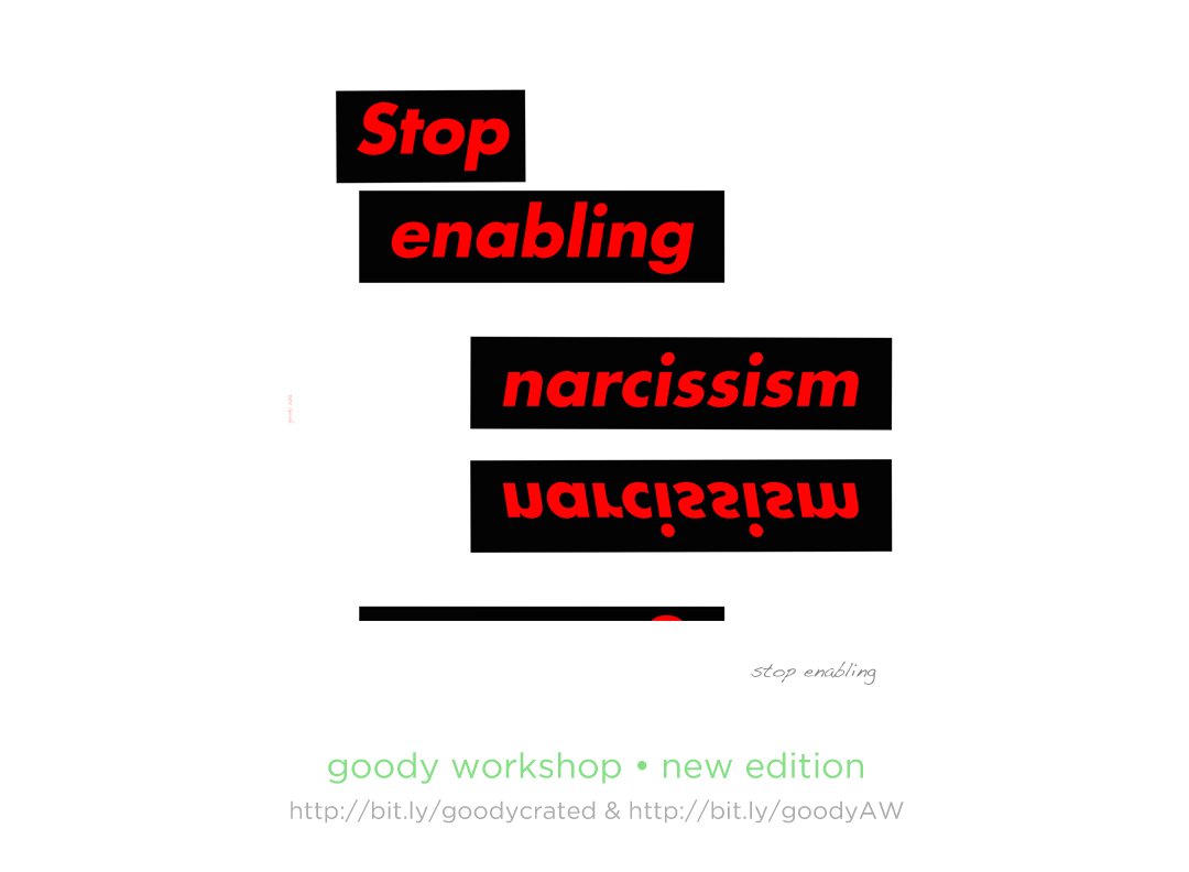 goodyworkshop's tweet photo. narcissism is very ugly. https://t.co/50UJbHk7zB #beauty #art #ugly #interiortrends2016 https://t.co/2vbA6VOSYx