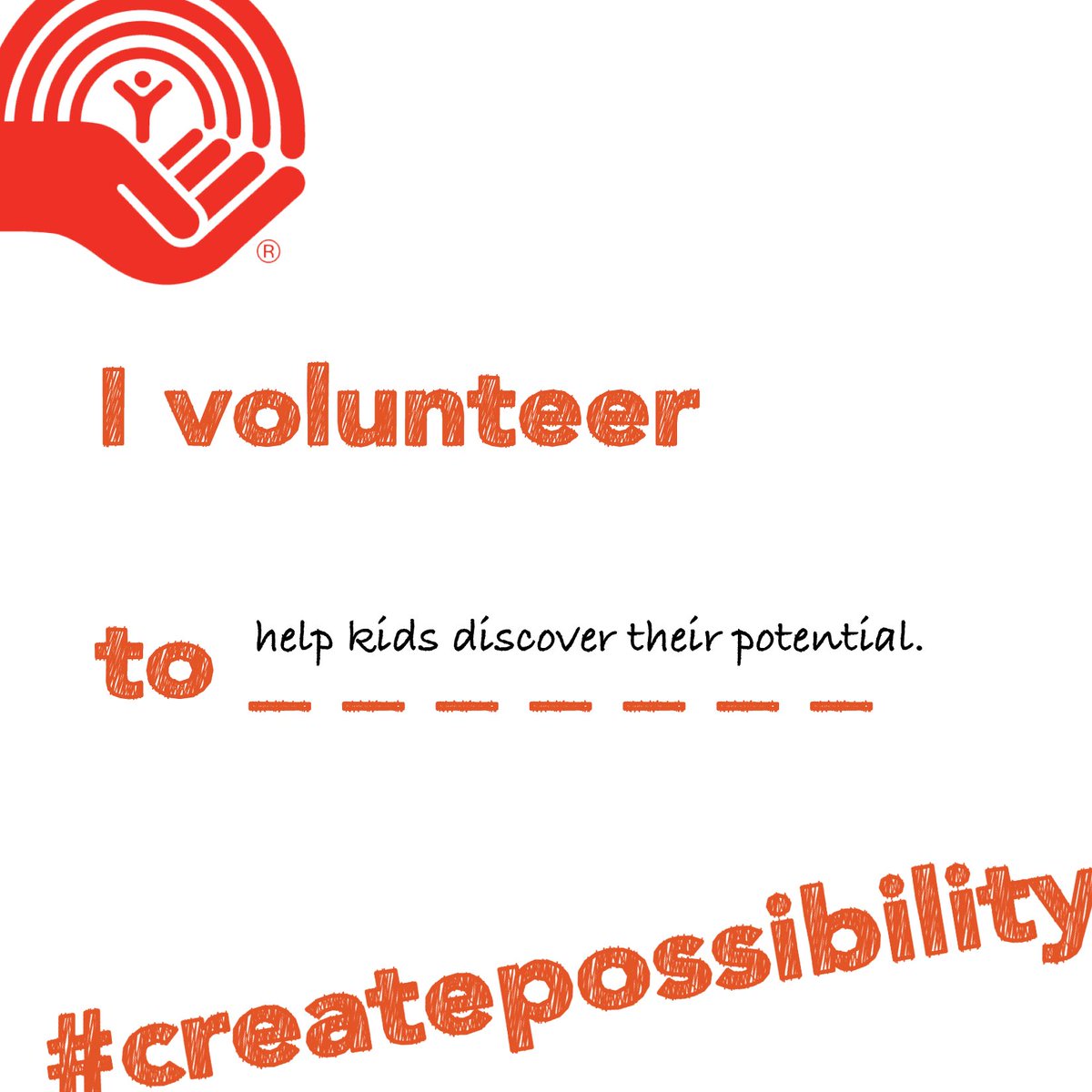 nlanduw's tweet photo. Why do you volunteer? Let's share with the hopes of inspiring others. #Createpossibility #NationalVolunteerWeek https://t.co/evA4Qt1Idu
