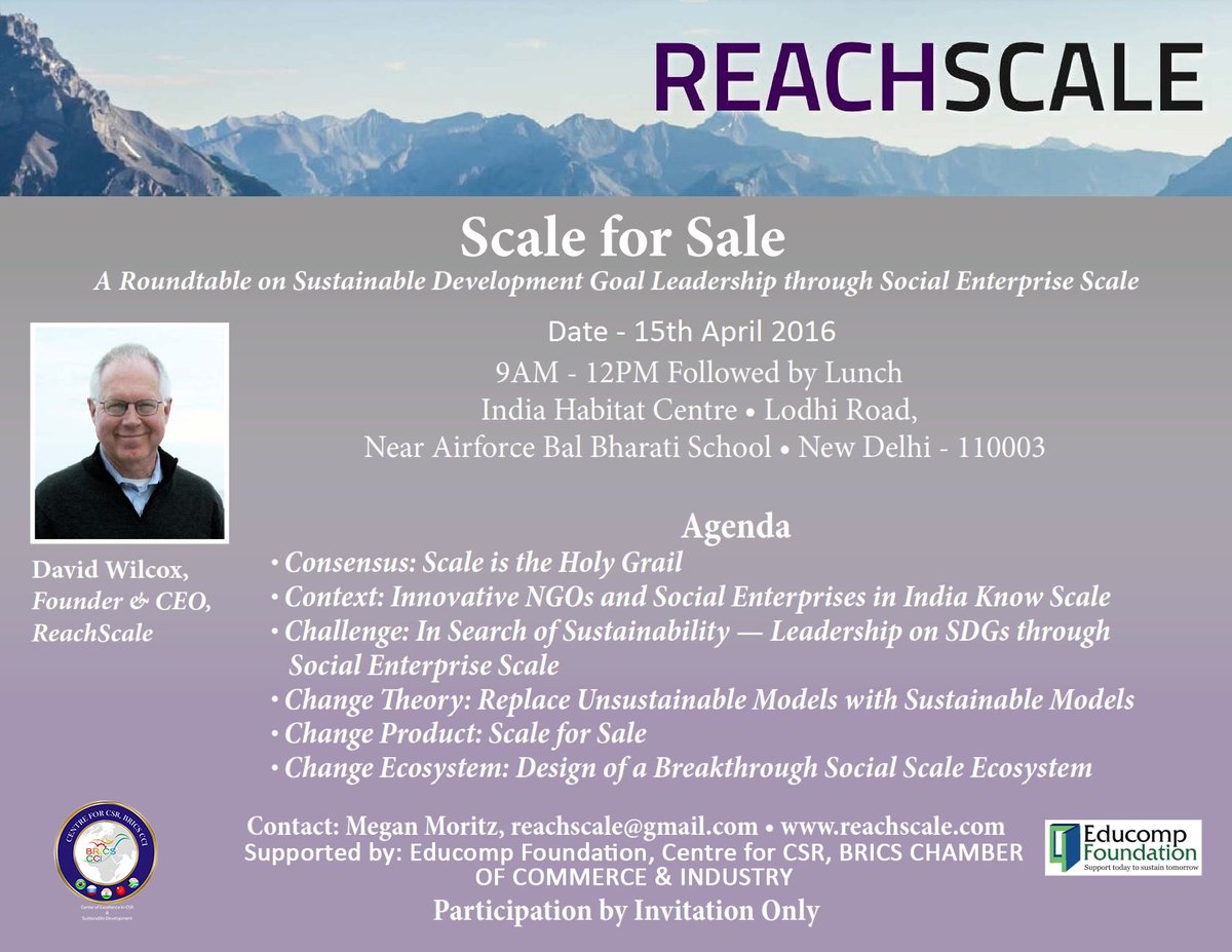 CentreCSR's tweet photo. Centre for CSR is proud to host RTC on social entrepreneurship led by David Wilcox, Principal, @ReachScale #socent https://t.co/yJHa4PwegQ