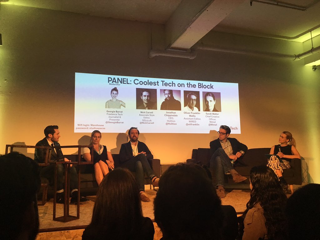 MHvorostovsky's tweet photo. The coolest tech #FashTechSummit @FashTechLDN https://t.co/43dSlknpac