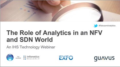 ihs4techevents's tweet image. View on-demand now: #TelecomAnalytics #webinar w/ @shiralevine, @EXFO &amp;amp; @Guavus: ow.ly/102XPx.