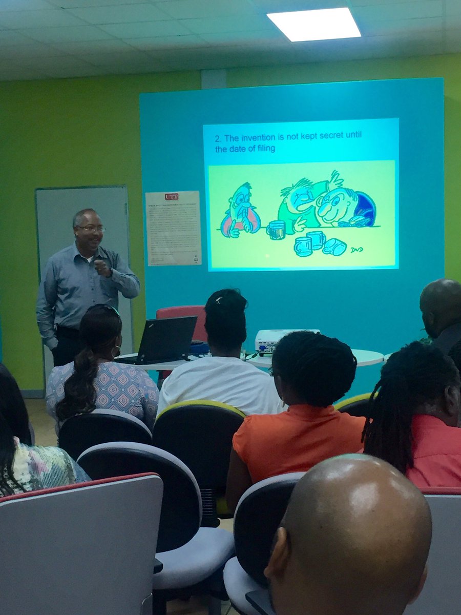 Min_AGLATT's tweet photo. Happening now ...#ipotrinbago making a preparation at uSTART #UTT #GoRTT #AGLATT #WorldIPDay #Creativity #Design 🇹🇹 https://t.co/WzC57QBI9n