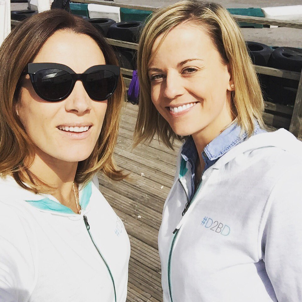 NataliePinkham's tweet photo. With @Susie_Wolff at #D2BD her first of many events, encouraging girls to get into motorsport 👊🏻💪🏻👍🏻🏎💨 https://t.co/cT1JXqnX90