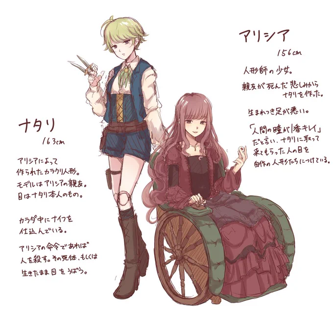殺人カラクリ人形と人形師の少女 