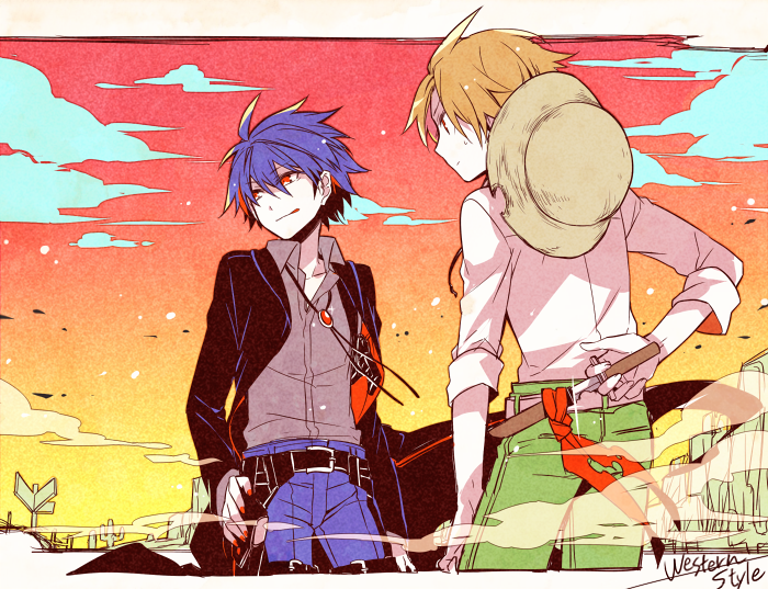 疾走感のある与作 短剣装備西部劇アルバさんで共闘西部劇ろすあるくださいの図 T Co A55ehe1ewu