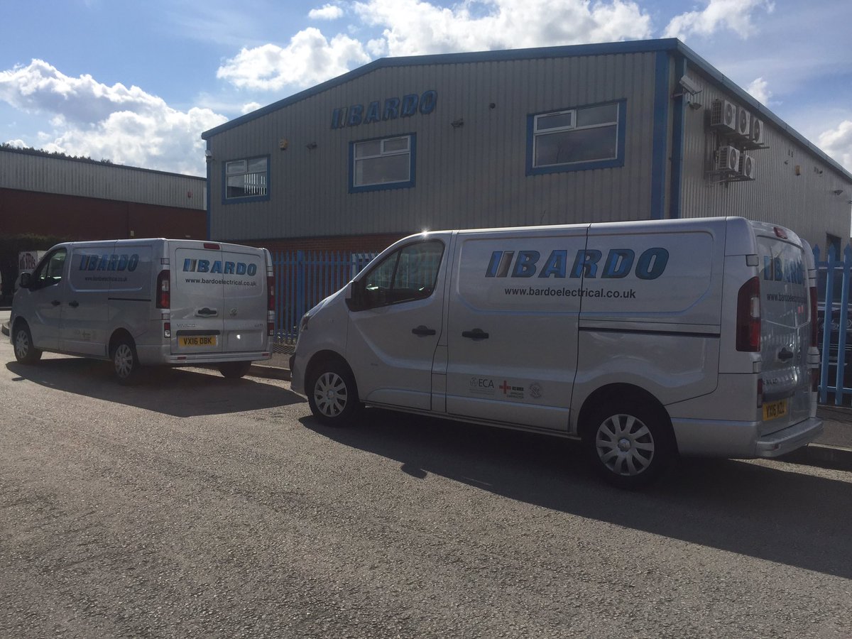 bardoelectrical's tweet photo. Bardo's new fleet 🚐🚐 https://t.co/7SMlBXyL0v