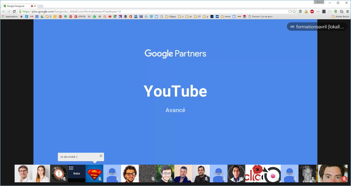 #Confirmé : Google Hangouts permet de dépasser 15 utilisateurs (25 max), même si vous n'avez pas Google Apps