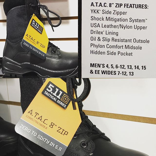 TurnOutUniforms's tweet photo. #30daysof511 A customer favorite is the ATAC 8inch boot: comfort and durability. #511tactical #511days https://t.co/RPh0cCFobG