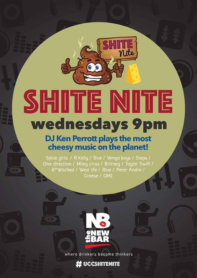 Last #shitenight of the year tonight! #uccnewbar on twitter for any requests!!