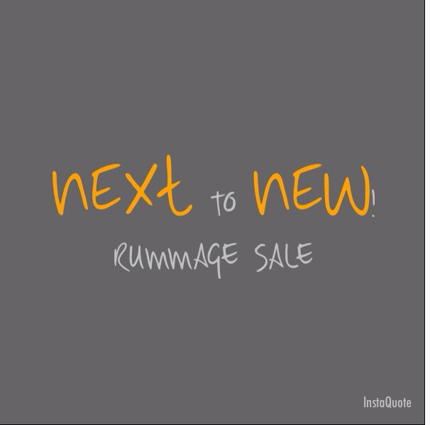 JrLeagueMidland's tweet photo. The Next to New Rummage Sale is back for 2016! Donations accepted at the April mtg. Or message us. https://t.co/x36lHIHB32