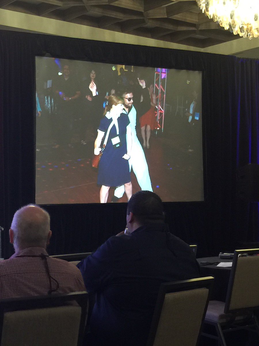 SHOCKLEY28's tweet photo. Disco Queen!! @CGI_Innovations #innovations16 https://t.co/jXMFSIwsO1