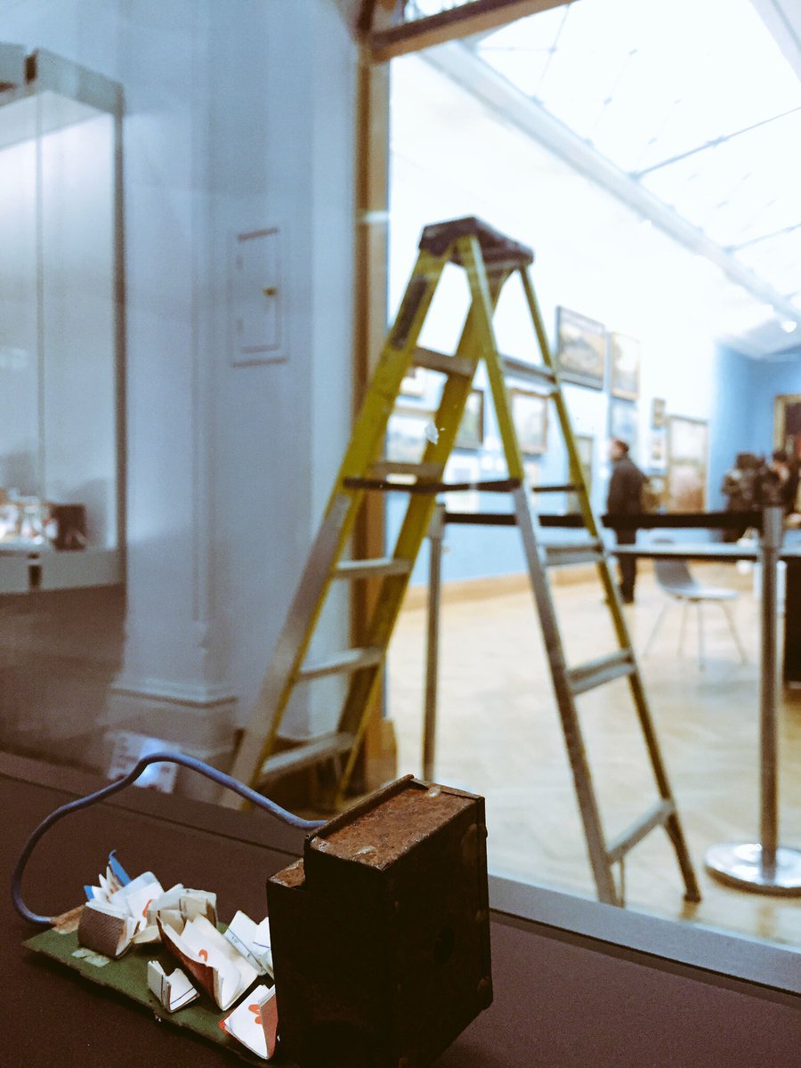 KentCGSW's tweet image. Exciting preparations underway @The_Beaney for #prescriptionskent exhibition @UniKentEnglish