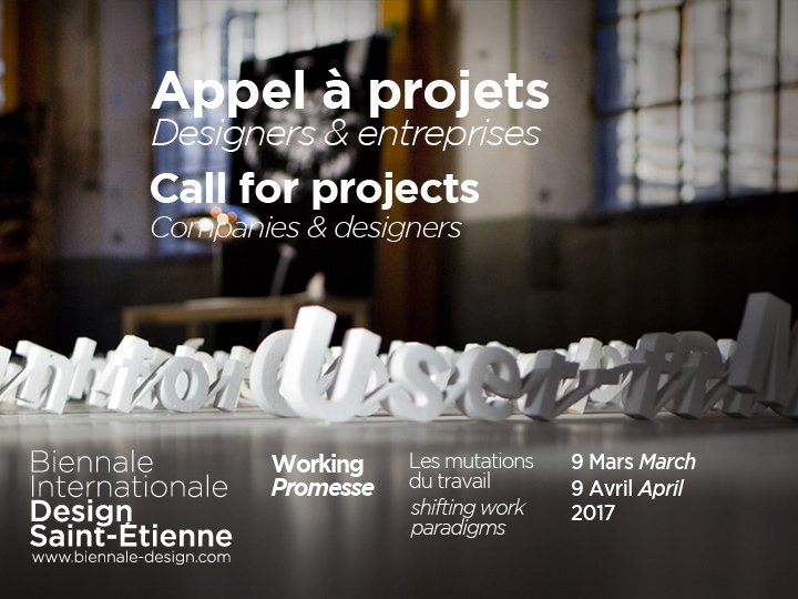 lacitedudesign's tweet photo. [appel à projet] 11MAI2016 il reste moins d'un mois ! #biennaledesign17 insc. en ligne https://t.co/xn28Aj9Np8 https://t.co/3LBlCfCxzU
