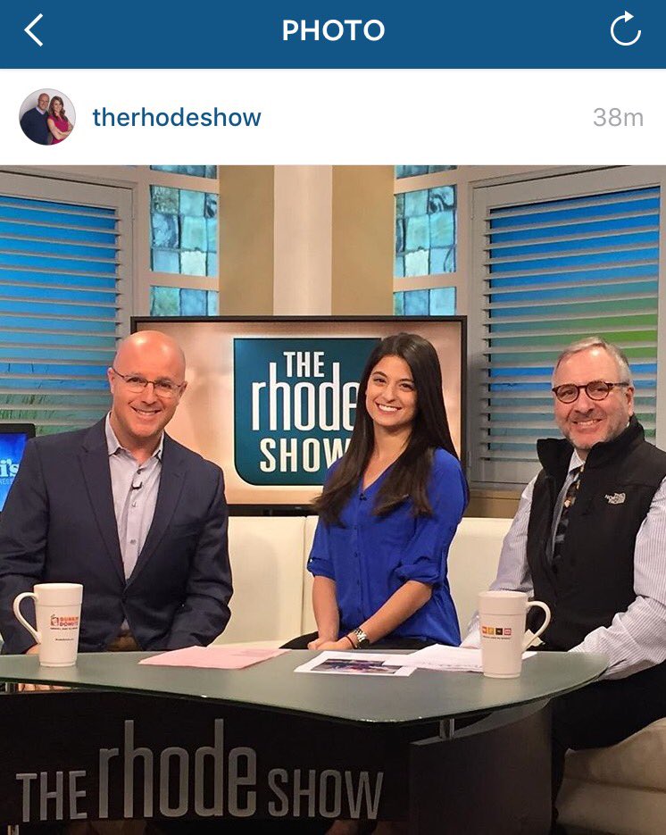 ResslerPress's tweet photo. Awesome experience this morning on @TheRhodeShow with Professor George Marshall and @WillGilbert1 #RovingEye https://t.co/YCT3BjzbjQ