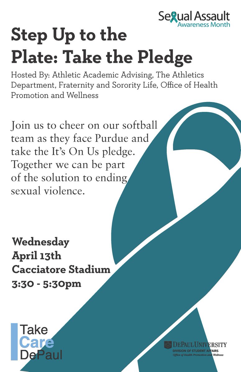 Join us for softball today! Only by working together we can find a solution. #SAAM