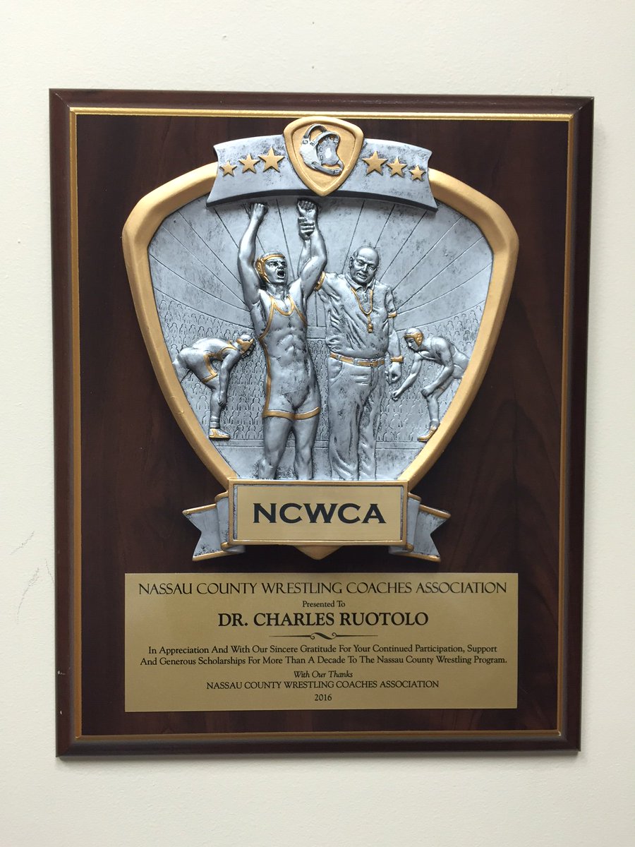 TotalOrthopedic's tweet photo. A big thank you to the #NassauCounty #Wrestling Coaches Association for this amazing recognition!
#ncwca https://t.co/3y3FtEl9EF