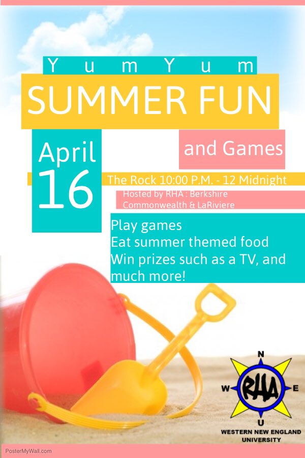 WNECommonwealth's tweet photo. Looking for a fun Saturday event? Come support CW Hall Council! #YumYumSummerFun #WNE https://t.co/sHT1Jllykm