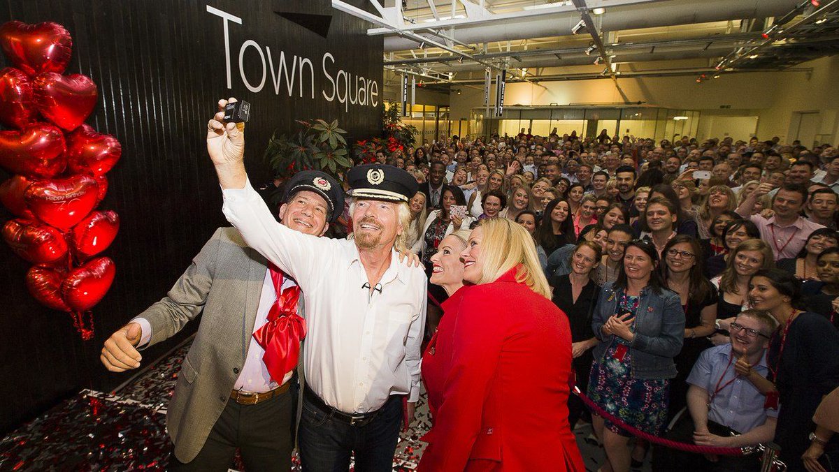 richardbranson's tweet photo. Golden rule of marketing: Communicate your core values in the simplest way possible: https://t.co/F1gg5jyRpx https://t.co/tt0jc1psHd