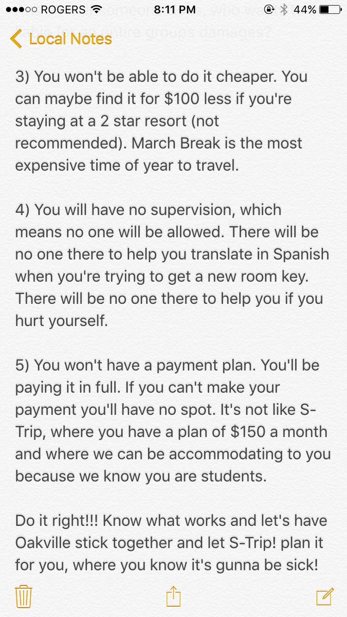 TABSTRIP2017's tweet photo. For anyone who is trying to plan your own grad trip here is why it won't work🙅🏼🚫 https://t.co/CFUAmtT1am