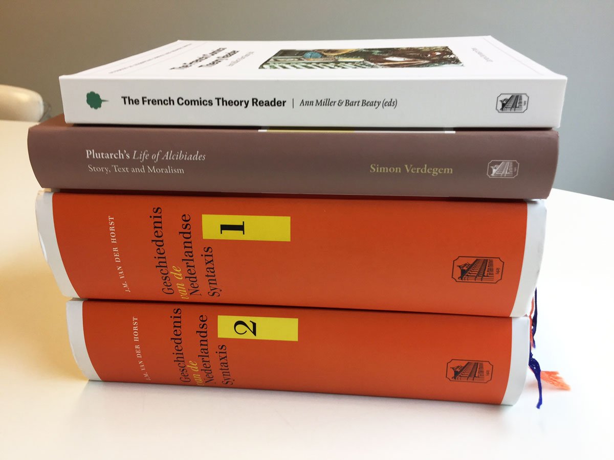 LeuvenUP's tweet photo. #45YearsLUP Win a free book every week! This week #Comics #Plutarch #Syntaxis > https://t.co/9MQyt2FbxL https://t.co/M6ru6VC4kd
