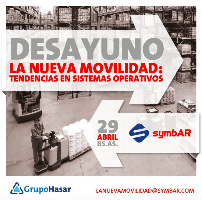 GrupoHasar's tweet photo. #EventosHasar #LaNuevaMovilidad Todo lo que hay que saber sobre nuevas tendencias en movilidad. Convoca #Symbar https://t.co/DRTFnOEH0Z