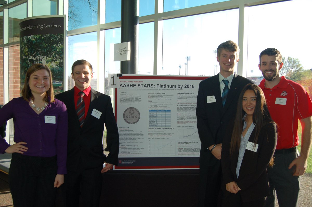 OhioStateEEDS's tweet photo. Our EEDS seniors presented their #sustainability capstone projects to stakeholders yesterday.  Great job! https://t.co/UIHxbZLPIK