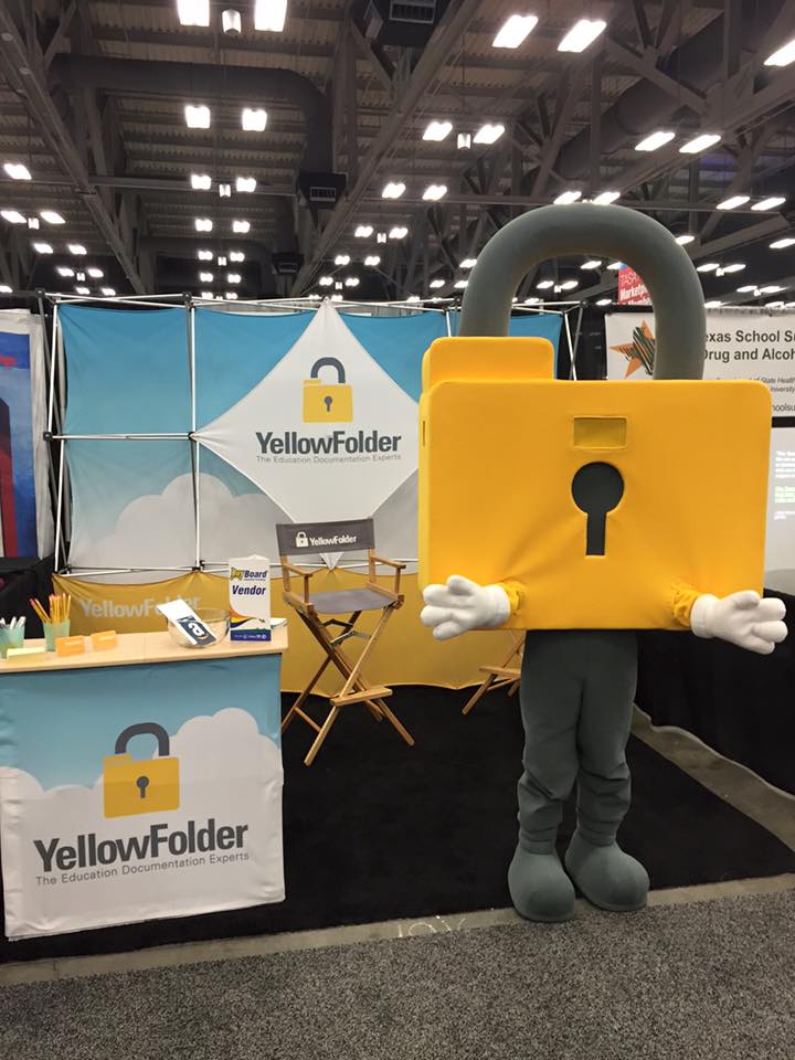 Yellow_Folder's tweet photo. We're ready to meet you! Visit booth 635 for a chance to win an Amazon Gift Card! #CEC2016 #YellowFolder https://t.co/pmCMruMkbW