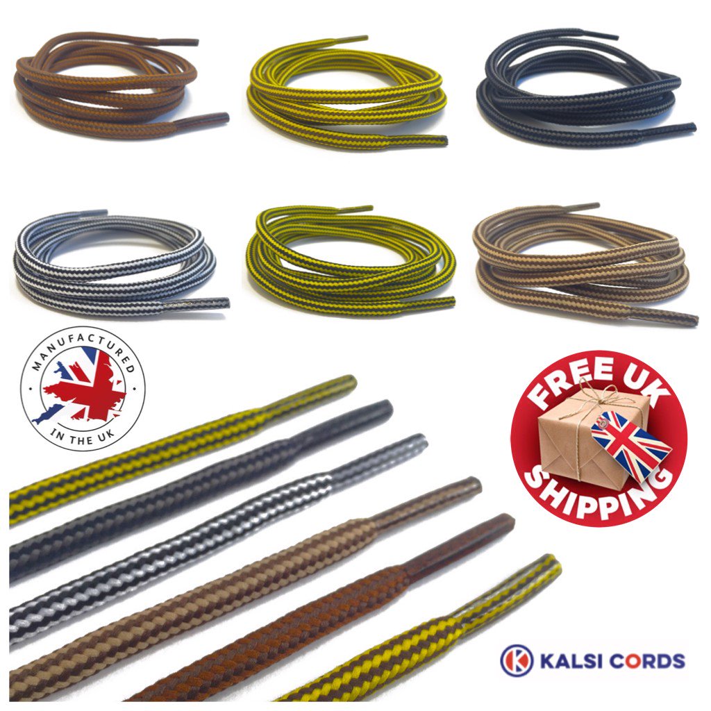 KalsiCords's tweet photo. #hikers get your #hiking #boots #pumped up with these #stripe #rope #shoelaces https://t.co/qpehwcTmLJ https://t.co/iDoqdmvyqp