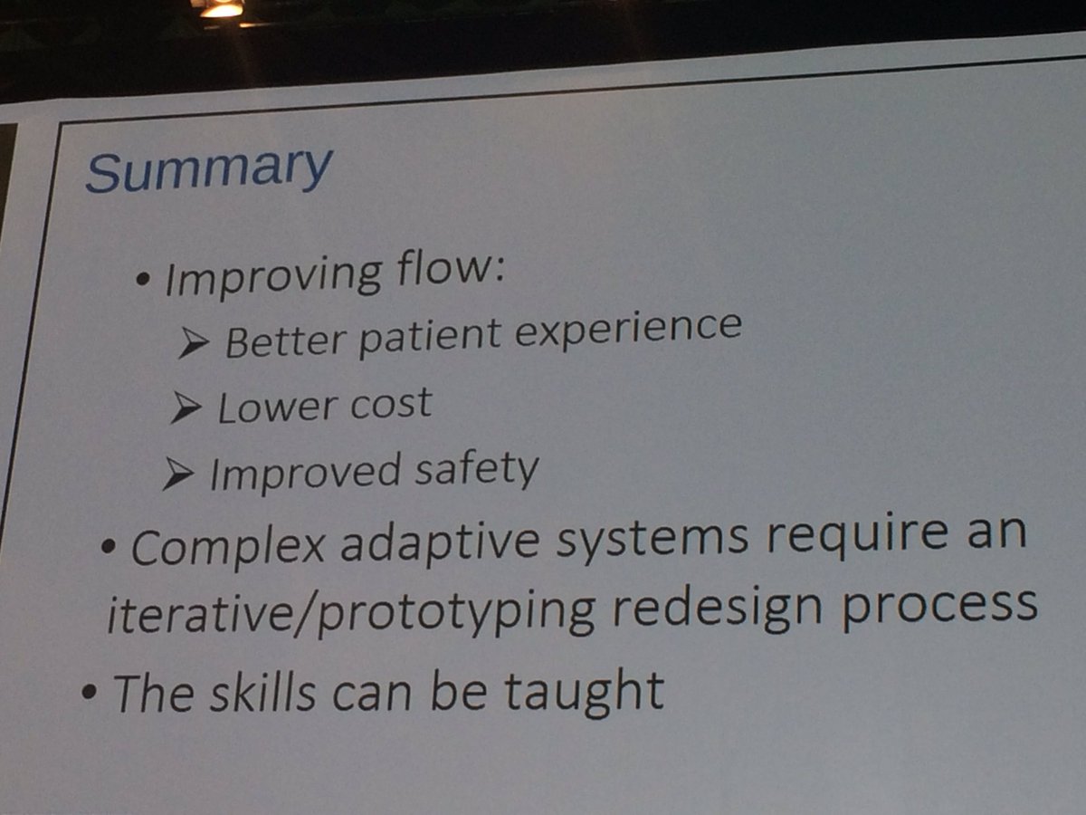 LMNAndersen's tweet photo. Improving Patient Flow:This is a real win-win situation🏆But can't be done without the front staff #qfc3 #quality2016 https://t.co/09wIkFFlUc