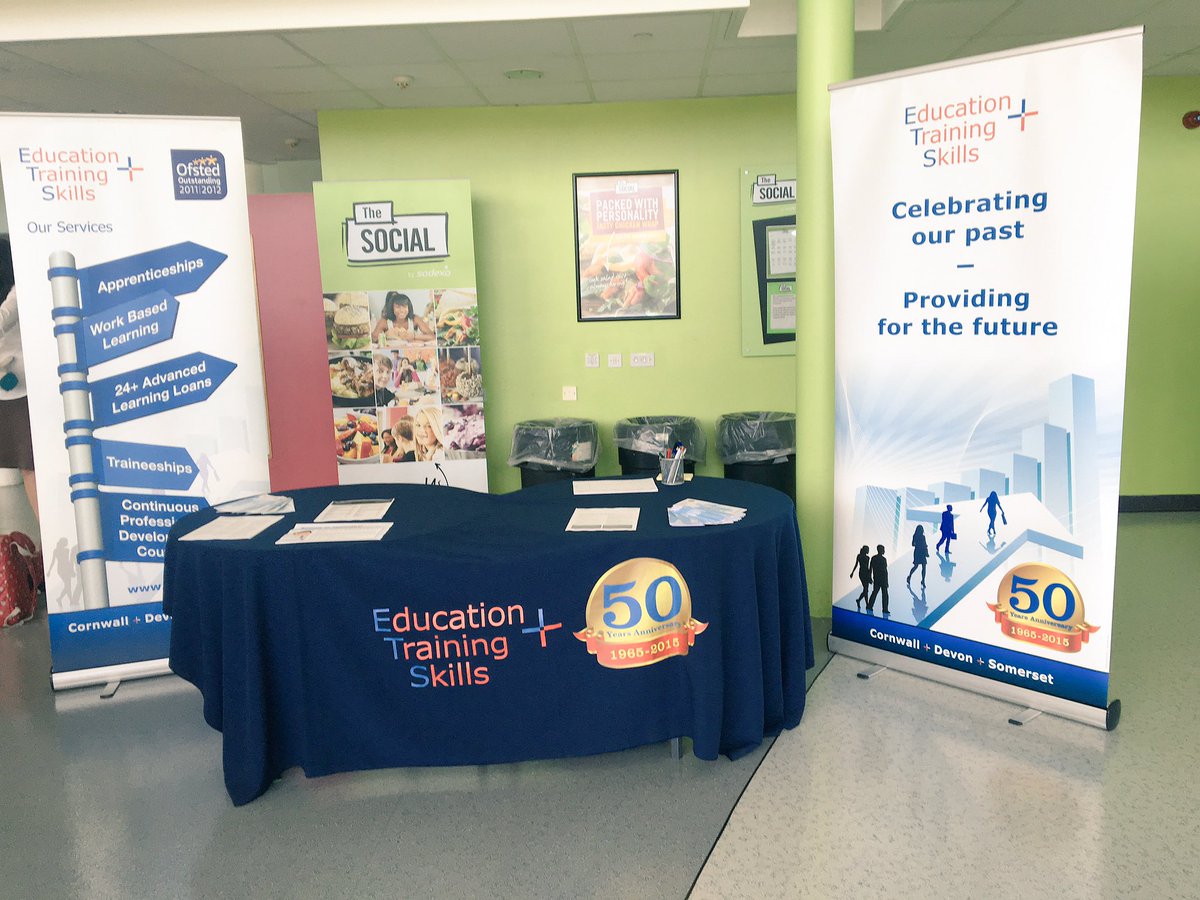 at <a href="/WestExeSchool/">West Exe School</a> for the year 8 and 9 options evening!! Looking forward to spreading the word #apprenticeships