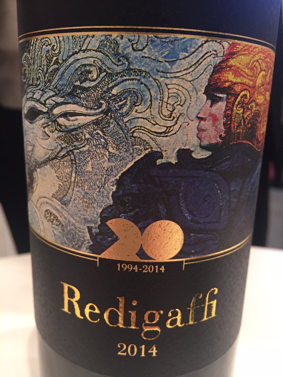 Armit_Wines's tweet photo. Check out the special twentieth anniversary label for #Redigaffi. Coming soon! https://t.co/dOLBfWOh7M
