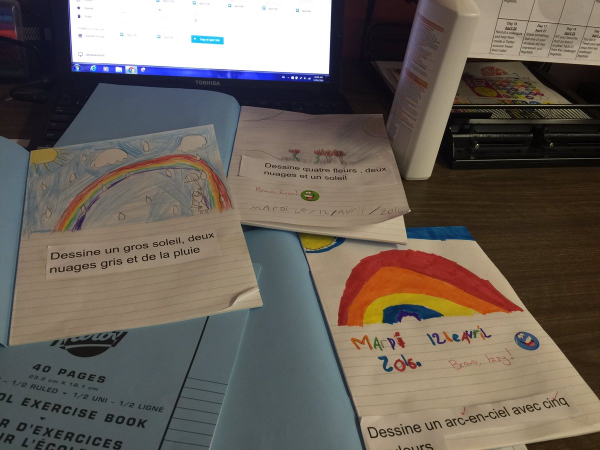 nakinapubFSL's tweet photo. "Math Journals" in FSL! Students are loving it! #sgdsbtc #SomethingAwesome #TwitterChallenge #Day7 @NakinaPS https://t.co/nOS19GvDTr