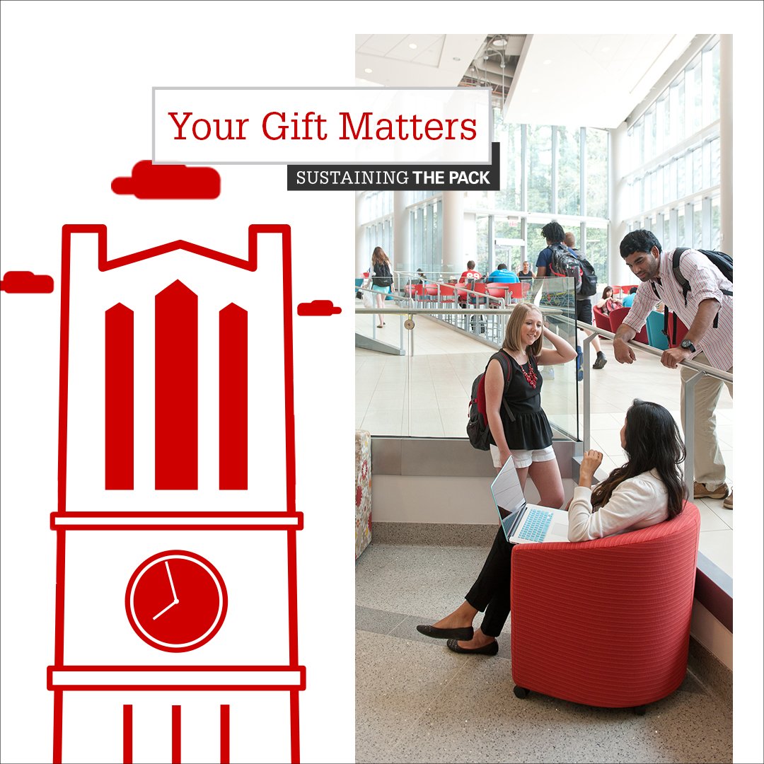 Become a sustaining donor and have a lasting impact. #YourGiftMatters go.ncsu.edu/sustainingthep…