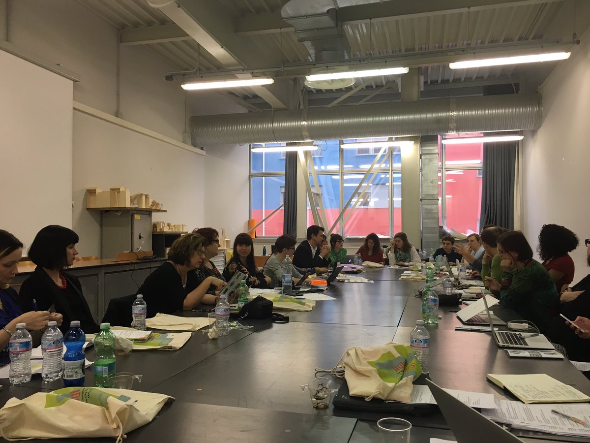 davide_fassi's tweet photo. @HumanCitiesEU technical meeting @polimi in Milano during #milandesignweek Let's start! https://t.co/t1DEzpCzxu