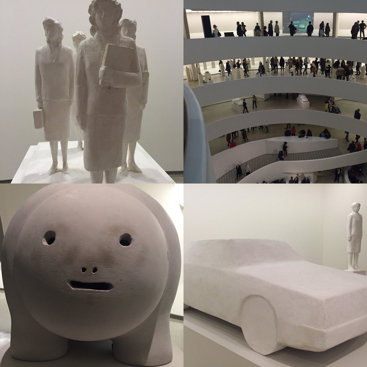 _artplease's tweet photo. Loving the whimsical and childlike creations of #fischli and #weiss @guggenheim #transformingtheordinary https://t.co/gSgnl245fv