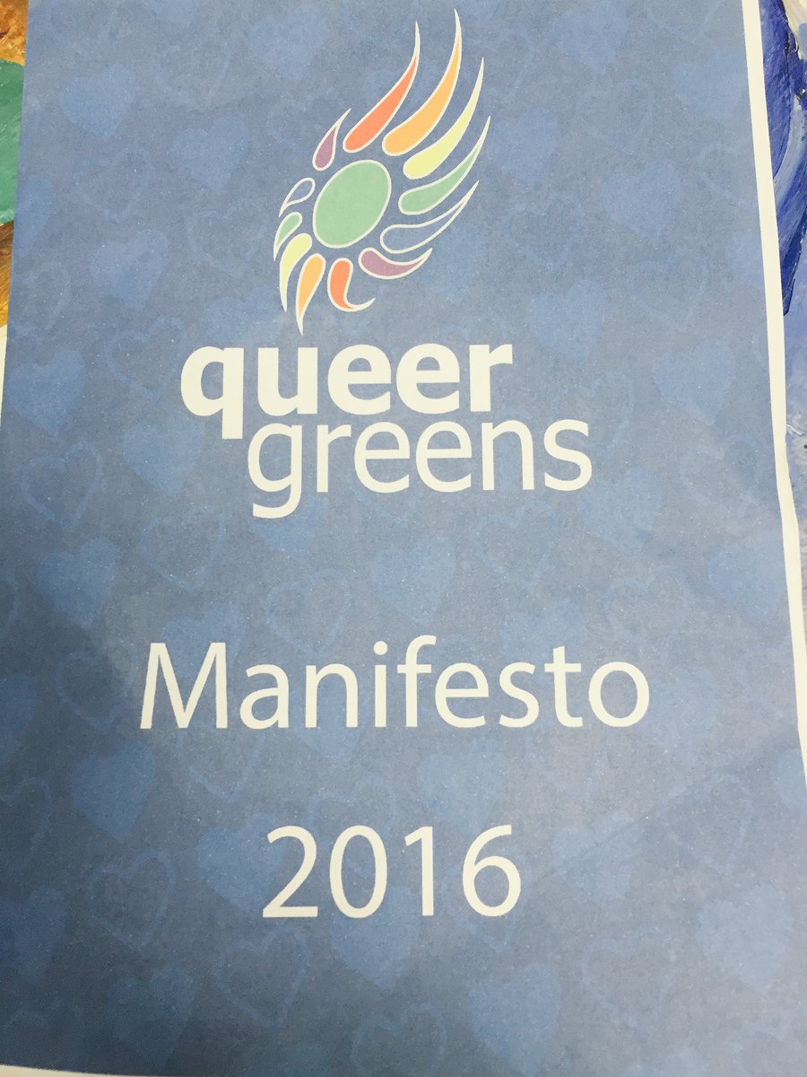 wanted_24's tweet photo. Checking out the amazing queer greens manifesto @maryhassan101 #queer #queergreens #LGBT #manifesto #out2vote https://t.co/VKfs6IgBU0