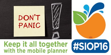 SIOPtweets's tweet image. Overwhelmed by the #SIOP16 options? Keep calm &amp;amp; use the mobile planner to organize! ow.ly/ZUv36
