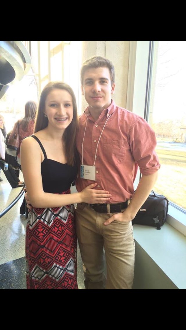 CalebSanderman's tweet photo. Happy birthday babe! I hope your 16th is amazing! Hope your loving your first smart phone😘 https://t.co/8disN0Qiyr